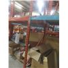 Image 3 : Pallet Racking 42" Deep:  5 Uppers 12 ft, 8 Side Rails 12 ft, 34 Side Rails 8 ft with Wood Shelving.