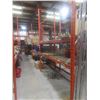 Image 1 : Pallet Racking 42" Deep:  5 Uppers 12 ft, 16 Side Rails 10 ft with Wood Shelving.  Product Not 