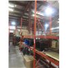 Image 3 : Pallet Racking 42" Deep:  5 Uppers 12 ft, 16 Side Rails 10 ft with Wood Shelving.  Product Not 
