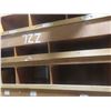 Image 4 : Wood Pigeon Hole Cabinet 8 ft × 8 ft × 2 ft Deep.  Product Not Included.