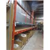 Image 1 : Pallet Racking 42" Deep:  7 Uppers 12 ft, 18 Side Rails 12 ft with Wood Shelving.  Product Not 