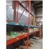 Image 4 : Pallet Racking 42" Deep:  7 Uppers 12 ft, 18 Side Rails 12 ft with Wood Shelving.  Product Not 