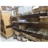 Image 4 : 6-Tier Metal Adjustable Shelf Unit 84" H × 8 ft × 24" Deep.  Product Not Included.
