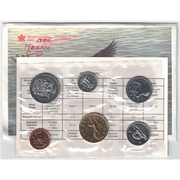 1995 Canada Proof Like NB Uncirculated Set with Loon