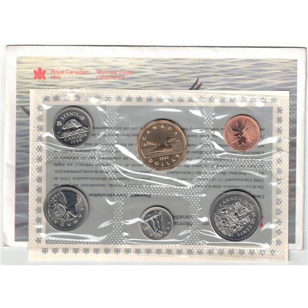 1996 Canada Specimen Finish Set with Loon