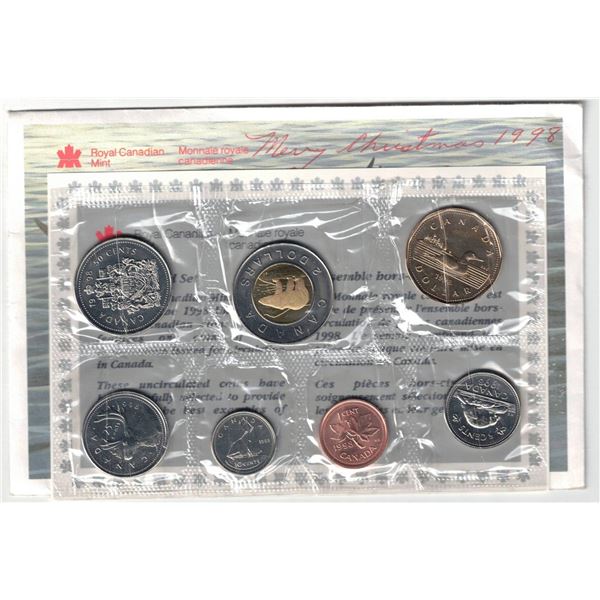 1998 Canada Proof Like NB Uncirculated Set with Loon