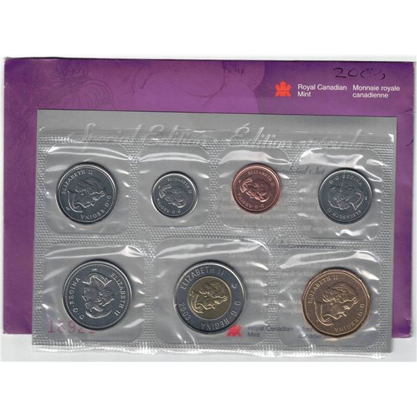 2003WP Canada Proof Like NB Uncirculated Set