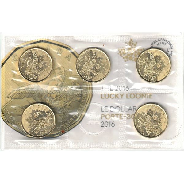 2016 Canada Lucky Loonie Set
