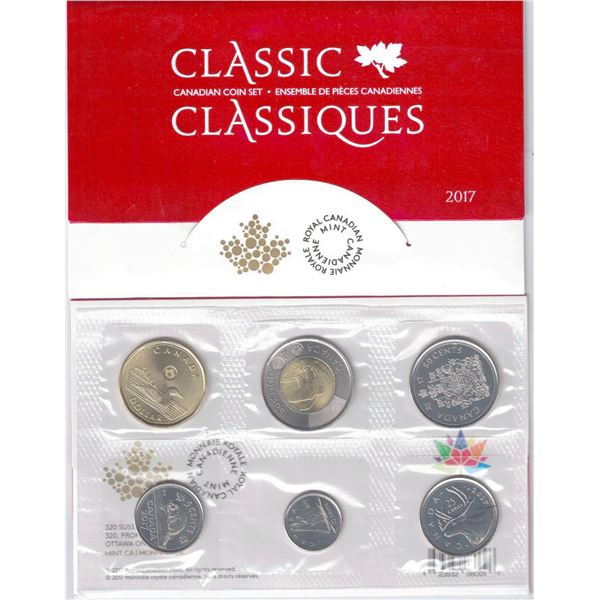2017 Canada Classic Uncirculated Set