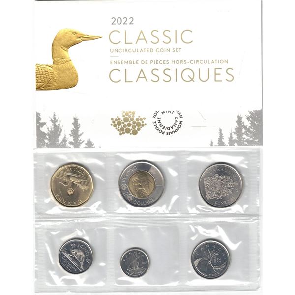 2022 Canada Classic Uncirculation Coin Set