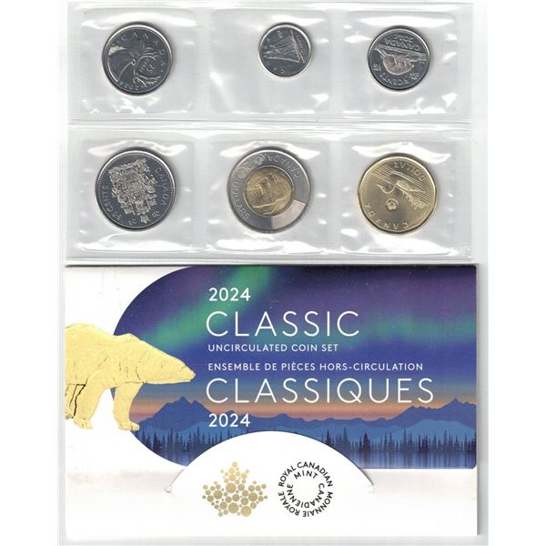 2024 Canada Classic Uncirculated Coin Set