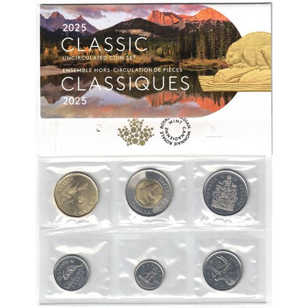 2025 Canada Classic Uncirculated Coin Set