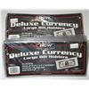 Image 1 : BCW Deluxe Currency, Large Bill Holders, 2 New packages