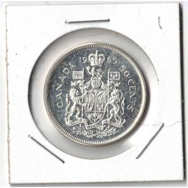 1965 Canada Silver 50 cent, Coin 1