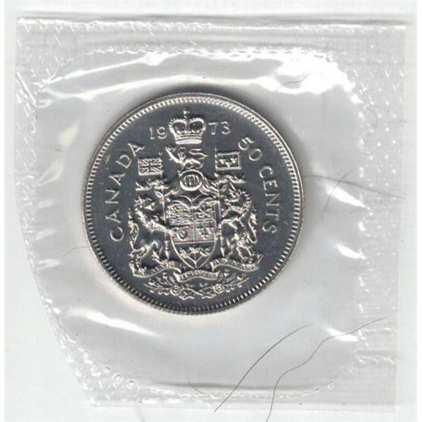 1973 Canada Proof Like 50¢ Sealed as issued
