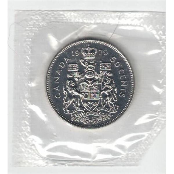 1979 Canada Proof Like 50¢ Sealed as issued
