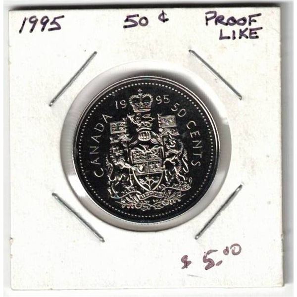 1995 Canada Proof Like 50¢