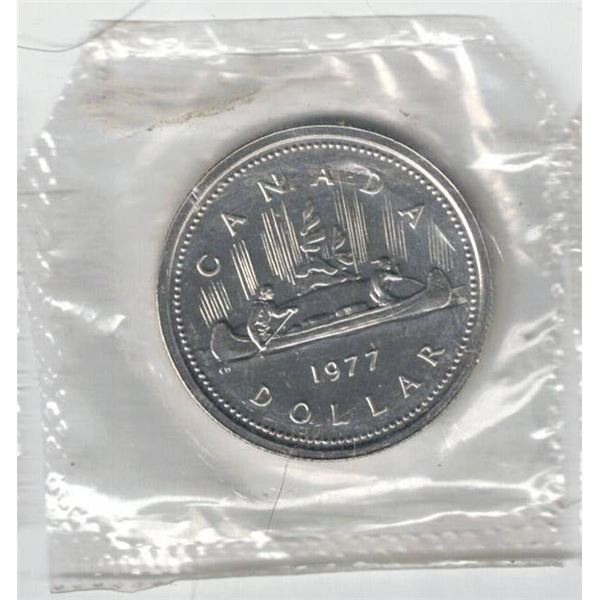1977 Canada Nickel Dollar Proof Like, New