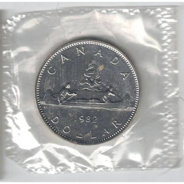 1982 Canada Nickel Dollar Proof Like, New