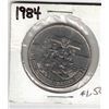 Image 1 : 1984 Canada Nickel Dollar "Jacque Cartier" Uncirculated, New