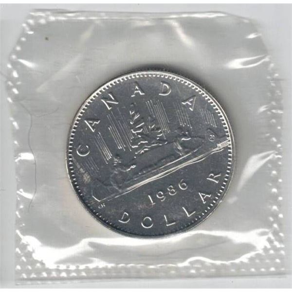 1986 Canada Nickel Dollar Proof Like, New