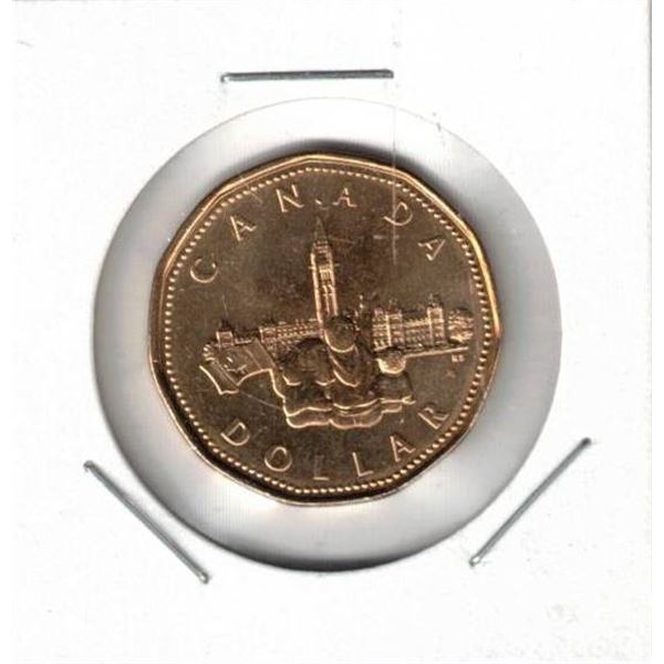 1992 Canada Dollar, Double Dated, Celebration, New