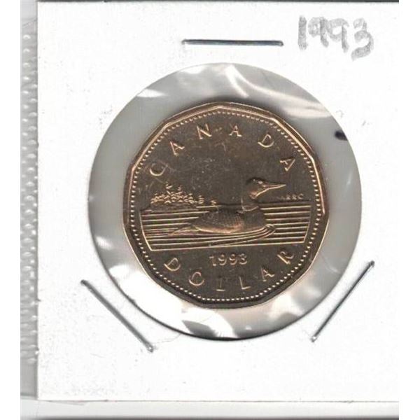 1993 Canada Loon Dollar, Proof Like, New