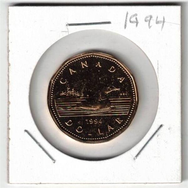 1994 Canada Loon Dollar, Proof Like, New