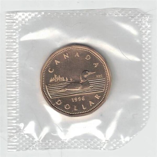 1996 Canada Loon Dollar, Specimen, New, Sealed