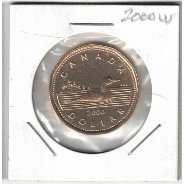2002W Canada Loon Dollar, Proof Like, New