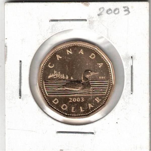 2003 Canada Loon Dollar, Specimen, New