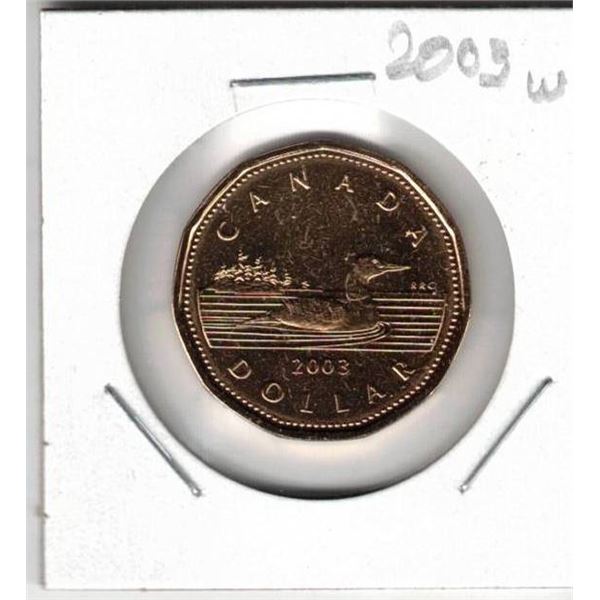 2003W Canada Loon Dollar, Proof Like, New