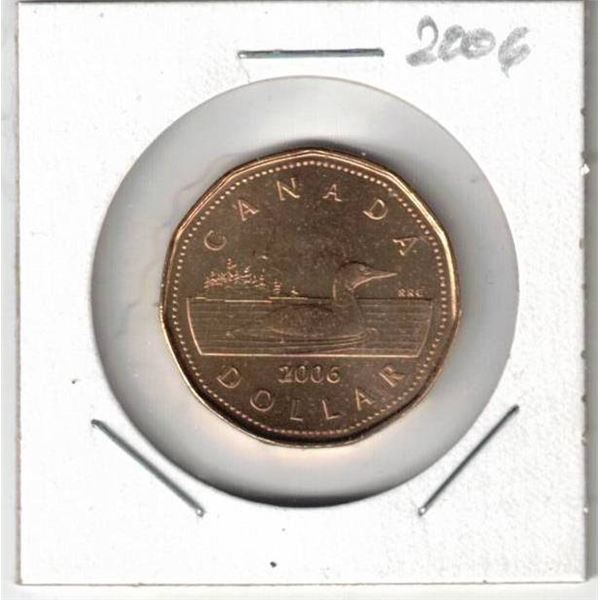 2006 Canada Loon Dollar, Uncirculated, New