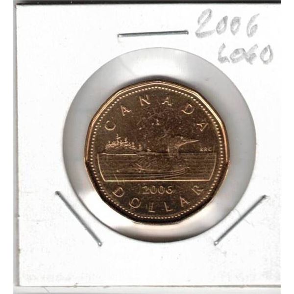 2006 Logo Canada Loon Dollar, Uncirculated, New