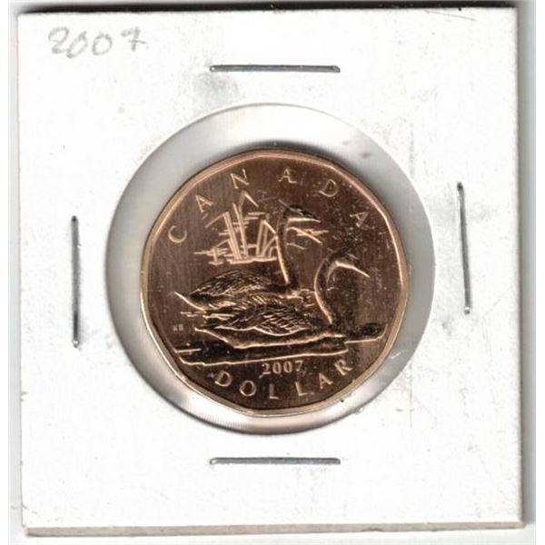 2007 Canada Swan Dollar, Specimen, New