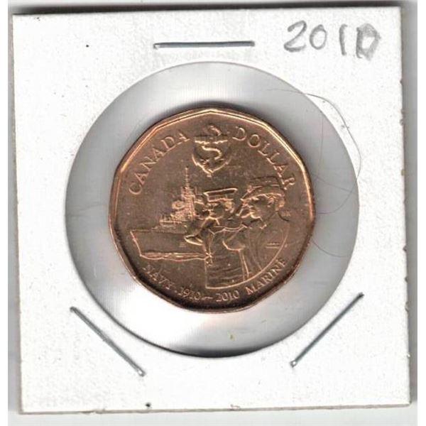 2010 Canada Dollar, "Navy" Uncirculated, New