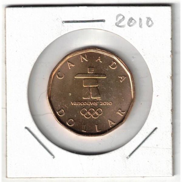 2010 Canada Loon Dollar, Uncirculated, New