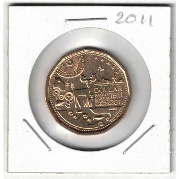 2011 Canada Dollar, "Parks" Uncirculated, New