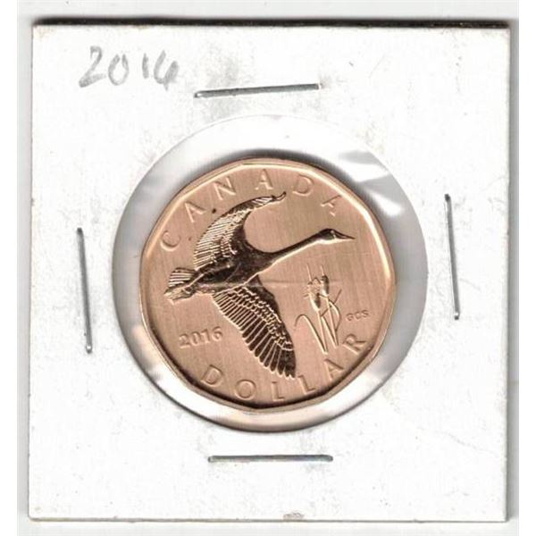 2016 Canada Tundra Swan Dollar, Specimen, New
