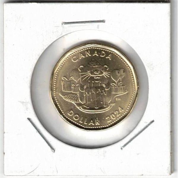 2024 Canada Happy B-Day Dollar, Uncirculated, New