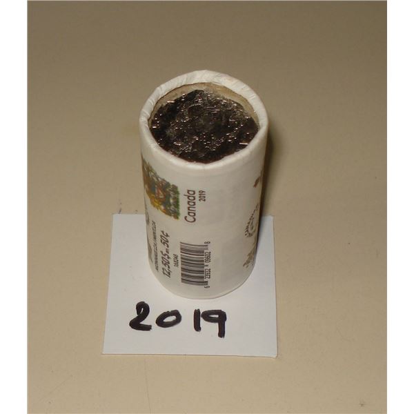 2019 Canada 50 cent Special Wrap Roll 25 coins, New