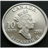 Image 3 : 2001P Canada Year of the volunteer 10 cent Roll, 50 coins, New