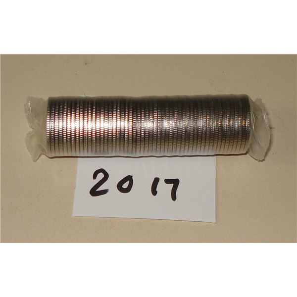 2017 Canada 150, Wings of Peace, 10 cent Roll, 50 coins, New