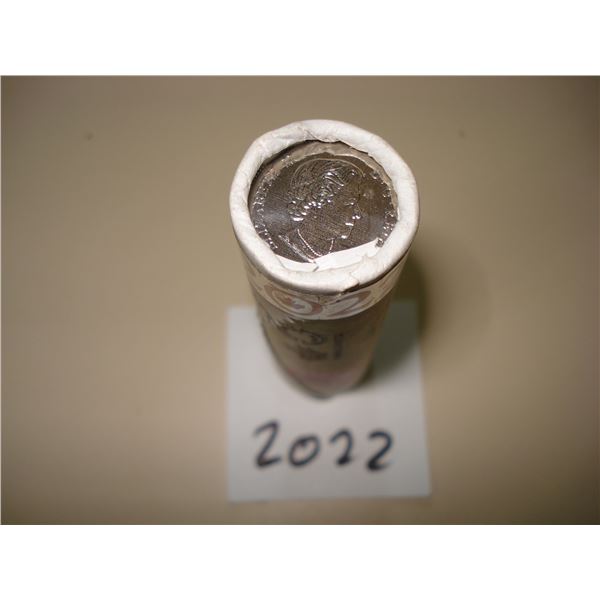 2022 Canada, First Strikes 5 cent Special Wrap Roll of 40 Peices, New