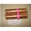 Image 2 : 2 x 2002 no P Canada 1¢ Roll of 100 Red BU