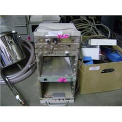 ORTEC CHASSIS WITH MISC PLUGS