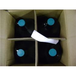 BOX OF CHEMICAL JUGS