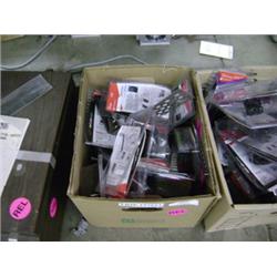 BOX OF CELL PHONE CHARGERS