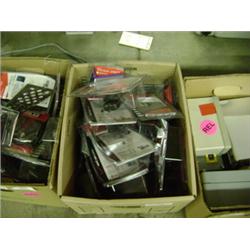 BOX OF CELL PHONE CHARGERS