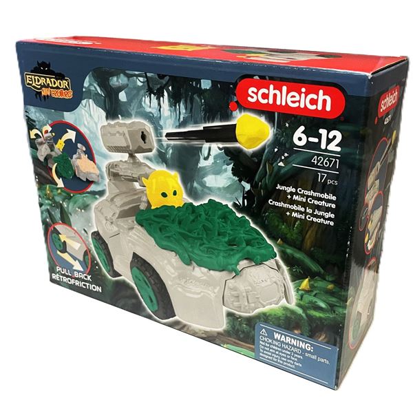 Schleich Eldrador Creatures Jungle CrashMobile with Mini Creature set